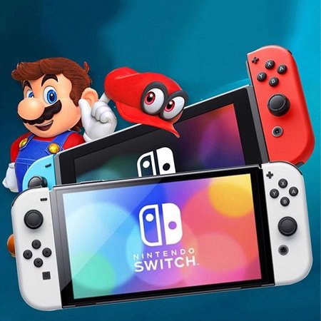 日本直邮 任天堂switch 7寸掌机游戏机