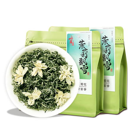 四川峨眉正品特级 新茶浓香型茉莉花茶 绿茶茶叶