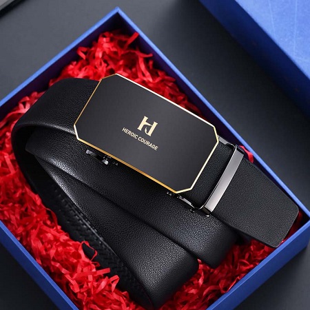 海澜之家男士真皮腰带 正品牛皮商务潮